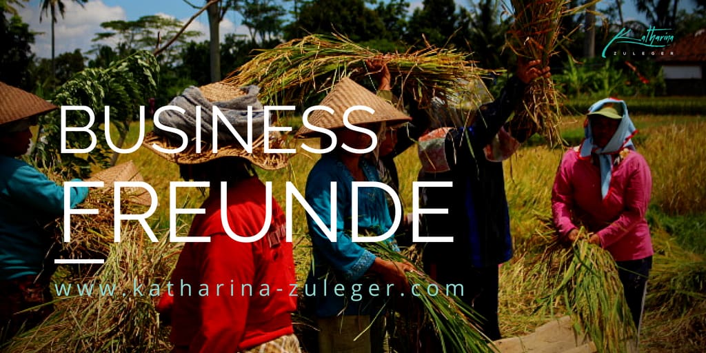 Business Freunde